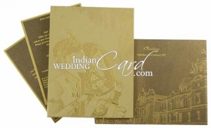 Palace Theme Wedding Invitation Cards